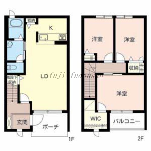 飾磨駅 徒歩25分 構造:軽量鉄骨造