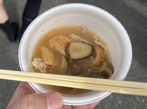 あぜ太さんの振る舞い