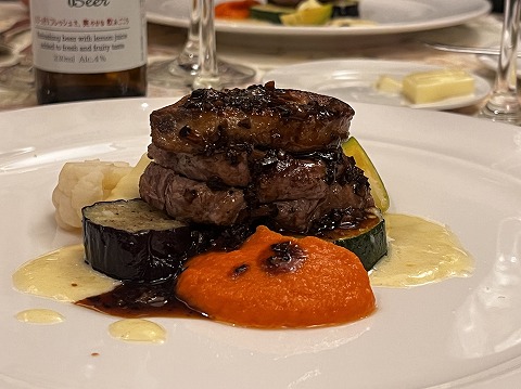 フランス料理のクランブルー