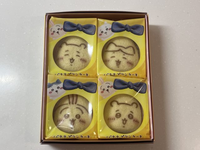ちいかわバナナプリンケーキ