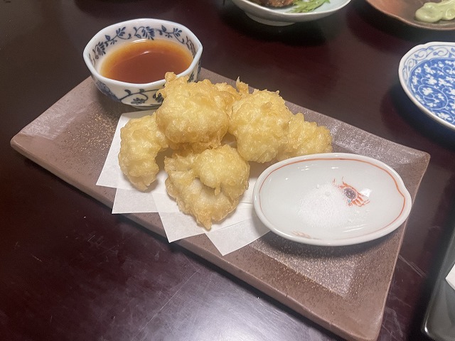 鱧の天ぷら