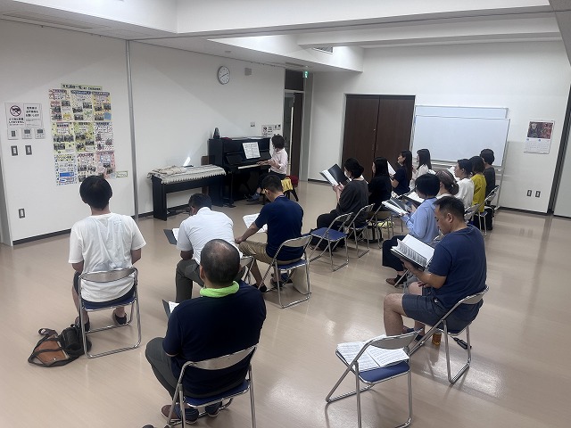 ＰＴＡコーラス練習