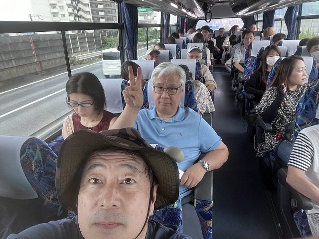 宅建協会のバス旅行