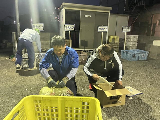 粗大ごみの掃除