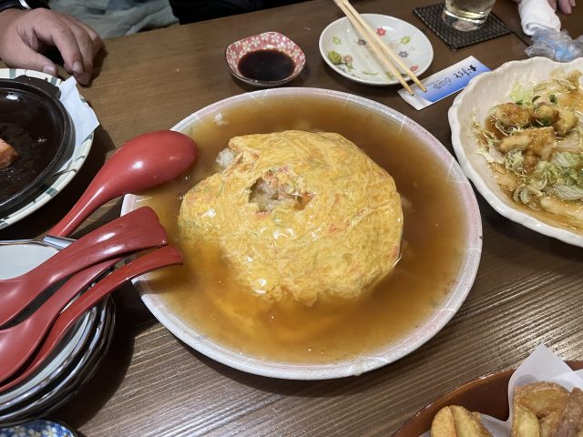 巨大天津飯