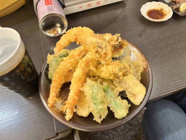 天麩羅盛り合わせ